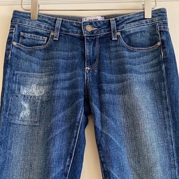 Paige Skyline Ankle Peg Jessie Jeans Distressed Size 26 - Picture 3 of 11